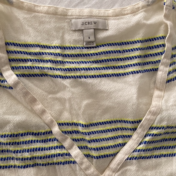 J. CREW Lem Lem style caftan beach cover up - Picture 2 of 2